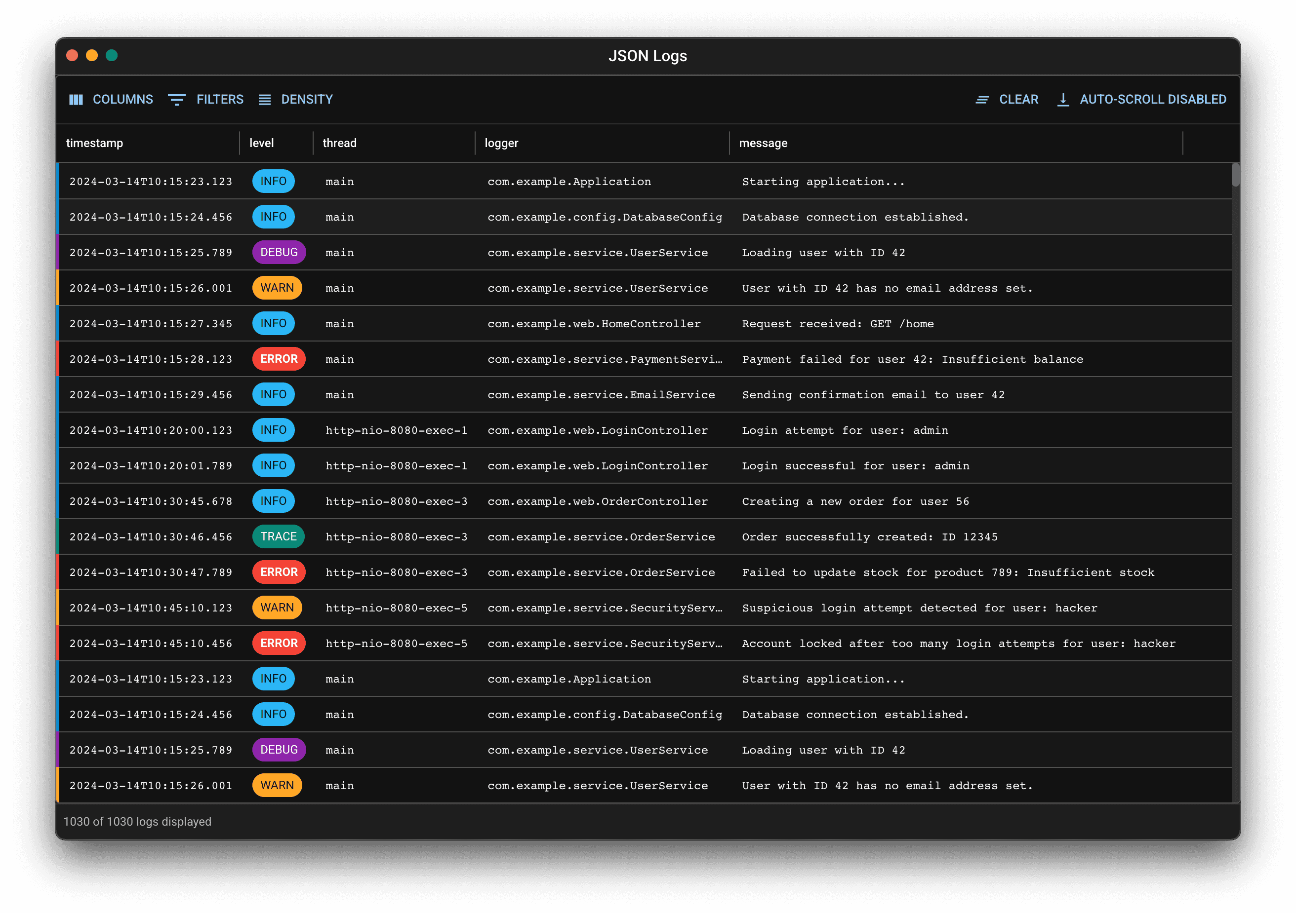 Chopr app screenshot